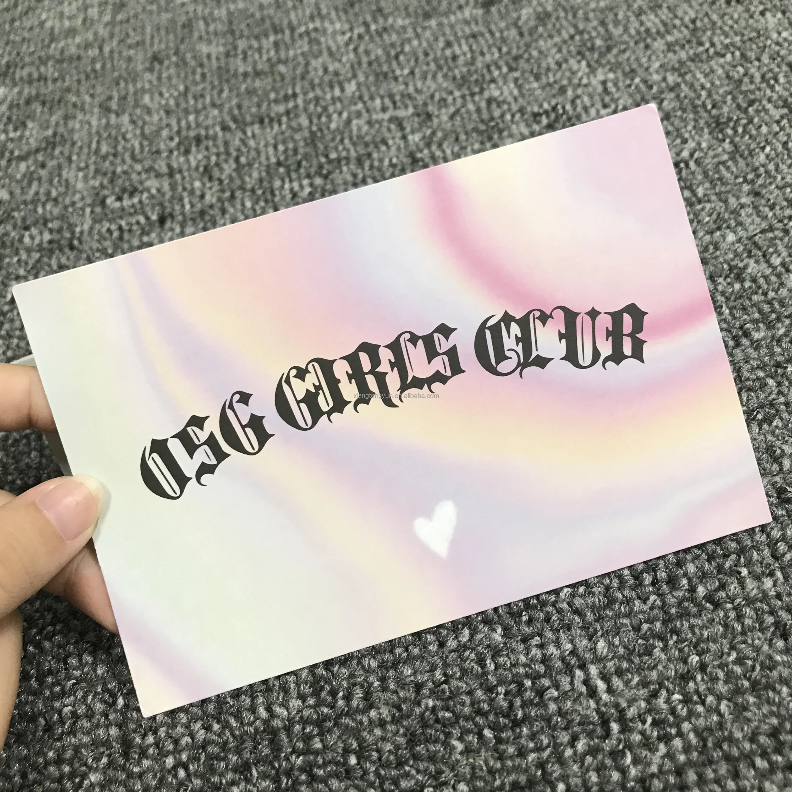 Custom Editable 100 Print Thank You Order Card Parcel Insert Shipping Pink Thank You Cards For Your Purchase