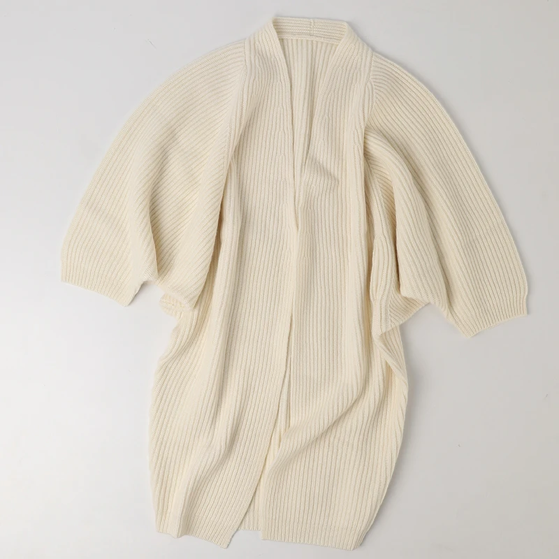 wholesale Factory custom autumn and winter  new batwing sleeve blouse cashmere knitted solid  warm coat  ladies cashmere sweater