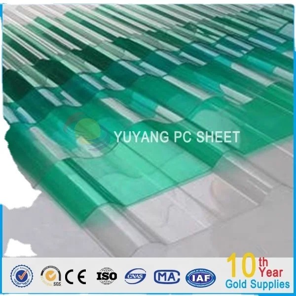UV protection Makrolon Greenhouse polycarbonate sheet in south korea market