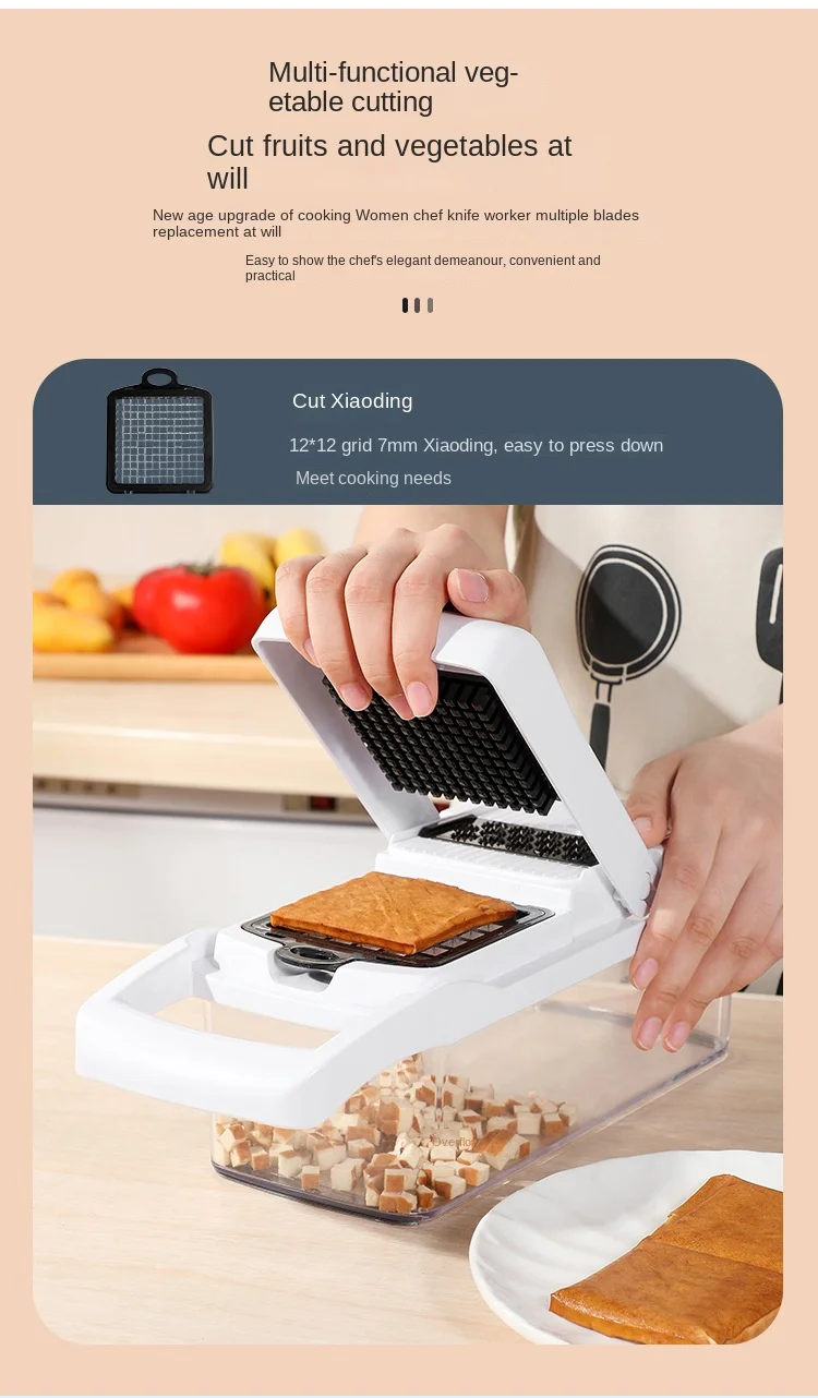 2024 New products are of high quality Dropshipping 22  in 1 Vegetable  Mandoline Slicer Multifunctional Vegetable Cutter