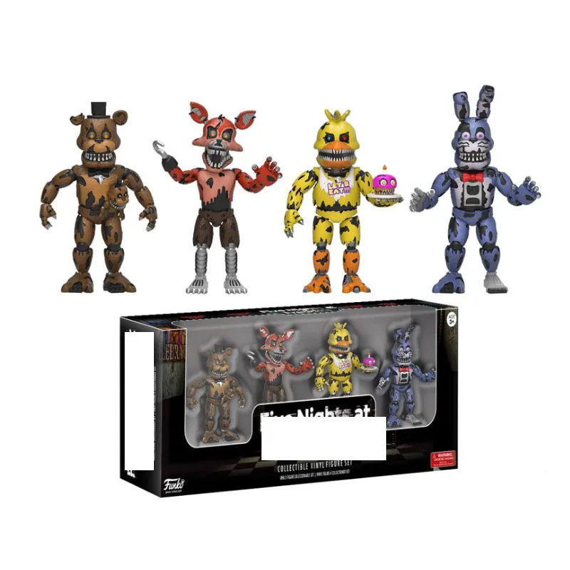 New arrival Five Nights At Freddy Action Figures 6pcs/pack Toy Model