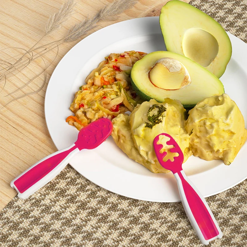 2024 Baby Spoons Set Pre-Spoon for Kids Aged 6+ Months Foodgrade Feeding Spoon With Soft Head Toddler Spoon Feeder