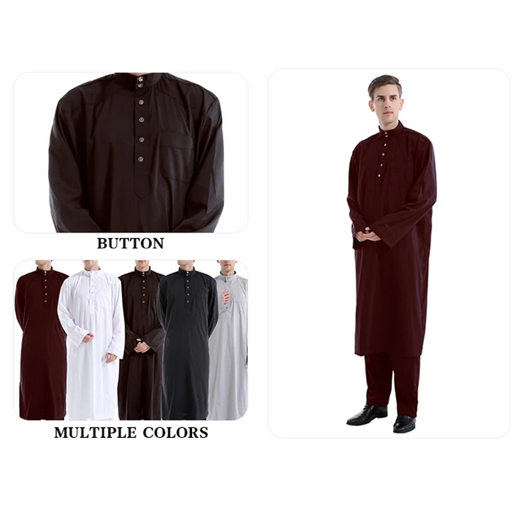 Two Piece Pants Set Burkha Dubai Muslim Dresses Dropshipping Kaftan Indonesia Manufacturers Islamic Clothing