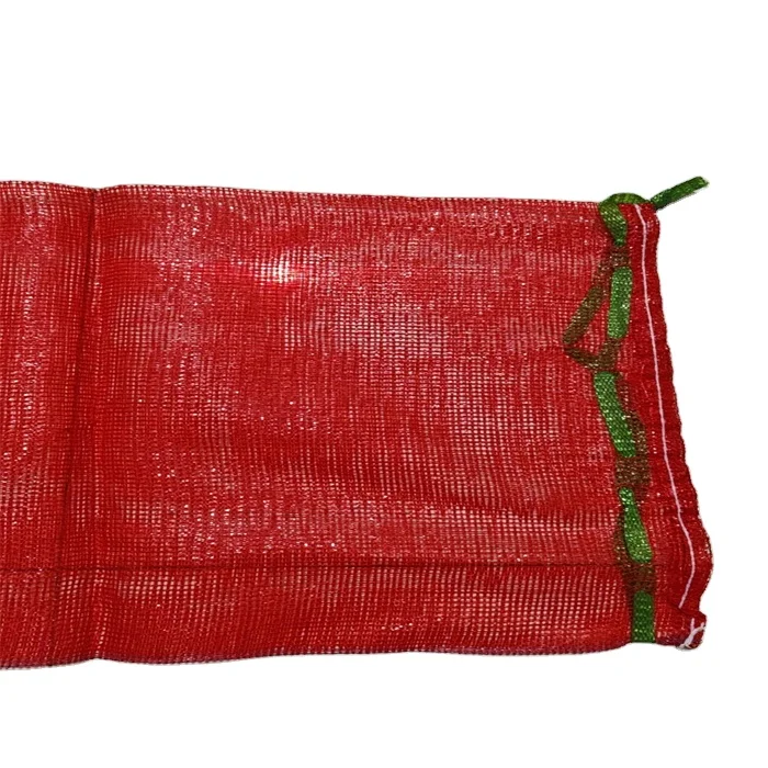 Manufacturer Tubular Mono Pe Monofilament Mesh Bags for Fruit Vegetables Packages Sack Leno Mesh Bag