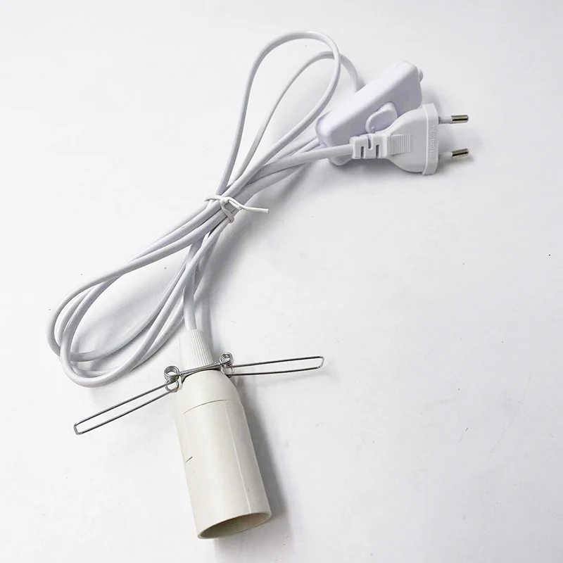 Кабель питания с разъемом USB Uk Au E14 E12 E26 E27 держатель лампы соляной шнур 303 переключателем/301 переключателем