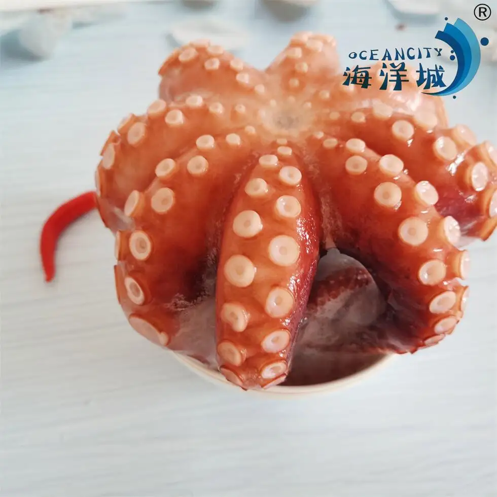 Производитель, замороженные морепродукты, большой осьминог, замороженный осьминог, вкусный Осьминог без приправ