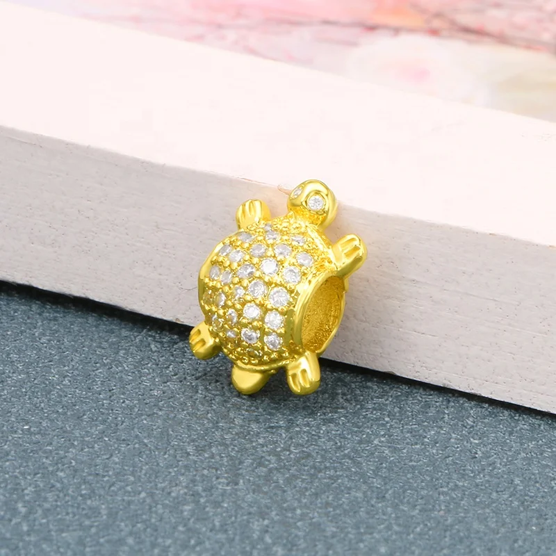 Bracelet turtle bead jewelry gift ladies DIY turtle bracelet series charm beads