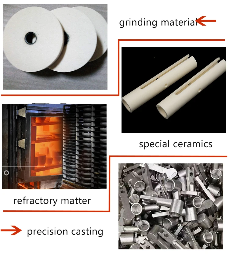 Polishing And Grinding White Fused Alumina WFA White Aluminum Oxide For Refractory