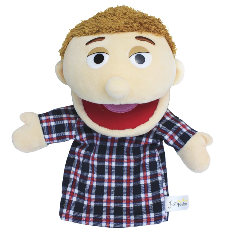 Factory Kids Soft Plush Animal Educational Human Puppet Hand Puppet for Kids Early Learning Children Plush
