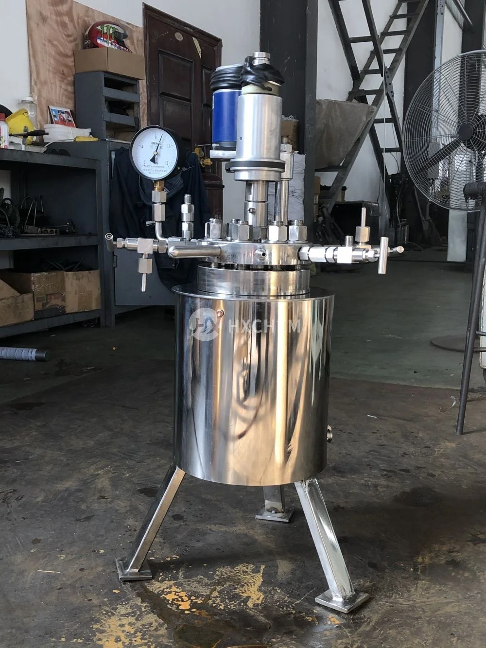 2L Non ferrous metal laboratory stirred pressure reactor