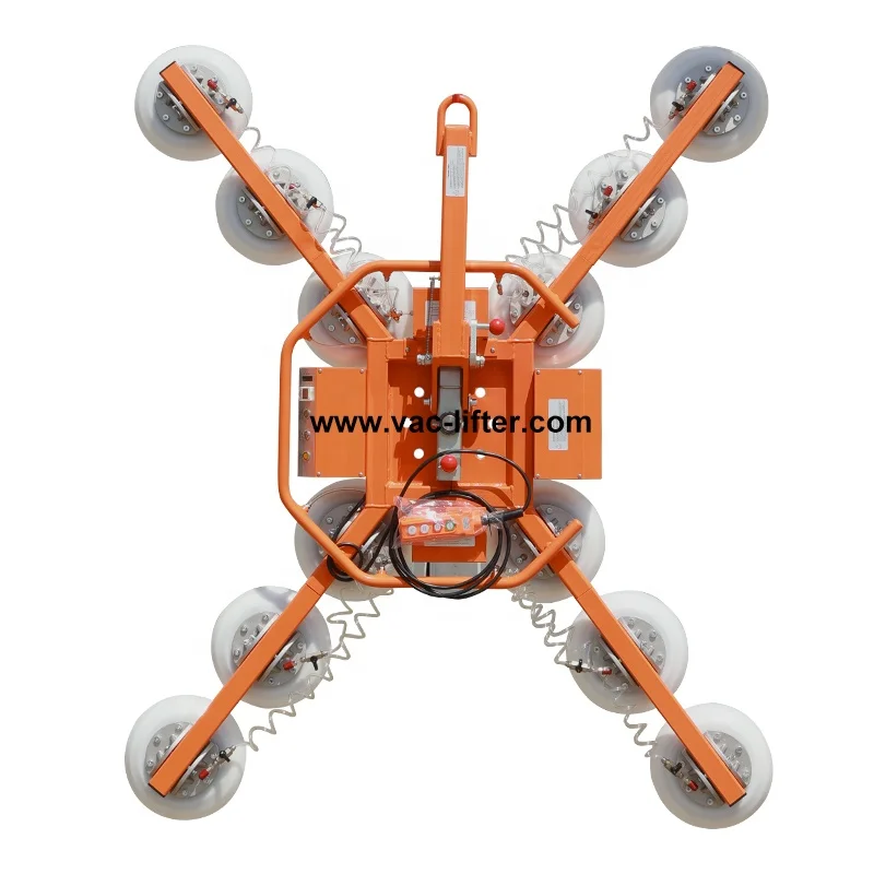 X Shape Manual rotation 360° Electric Automatic Suction Cups Vacuum Lifter Suction Lifter