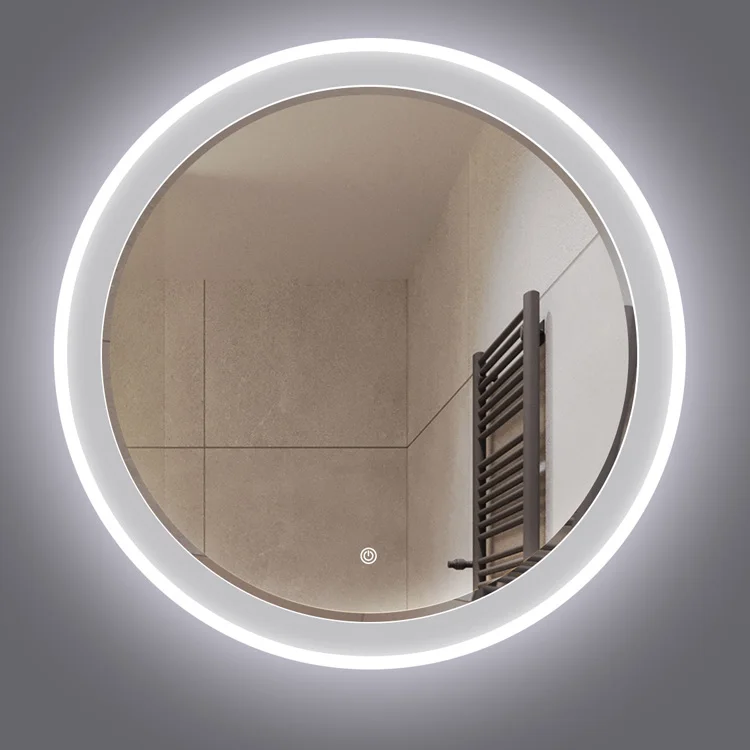 high quality modern wide bathroom led mirror for light makeup