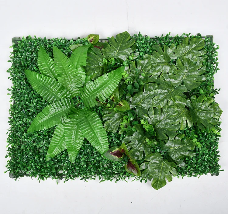 UNI Artificial Forest Fern Green Wall Foliage Luxury Urban Jungle Green Wall