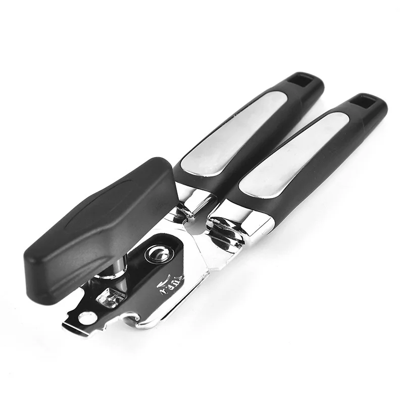 New Multifunctional 3 In 1 Non Slip Handle Heavy Duty Openning Tool Stainless Steel Manual Jar Opener