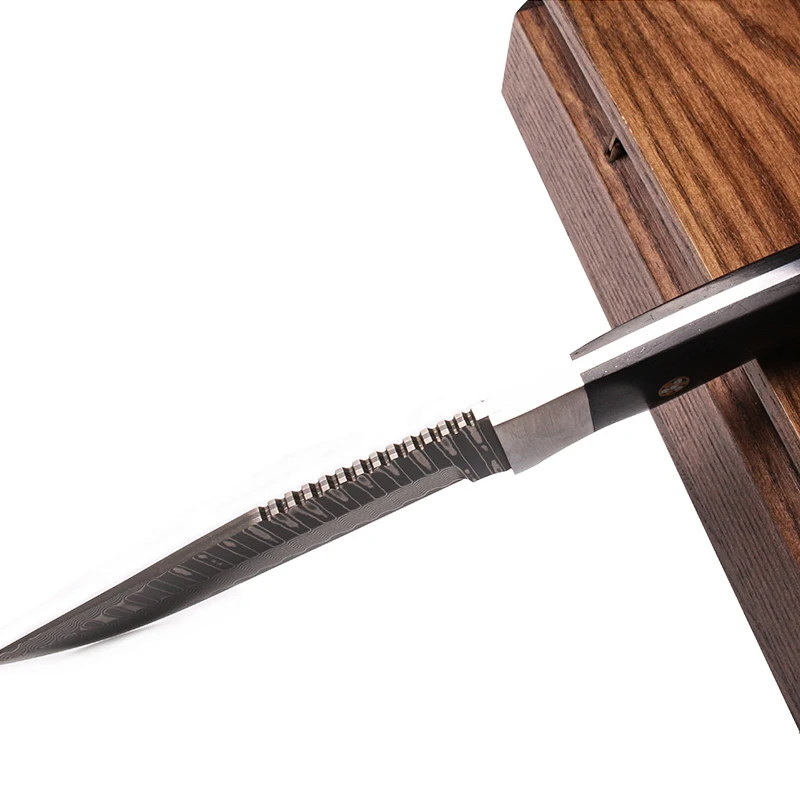 CNC Technology Outdoor Folding Knife Serrated Big Knife Hunting Outdoor Knife Camping