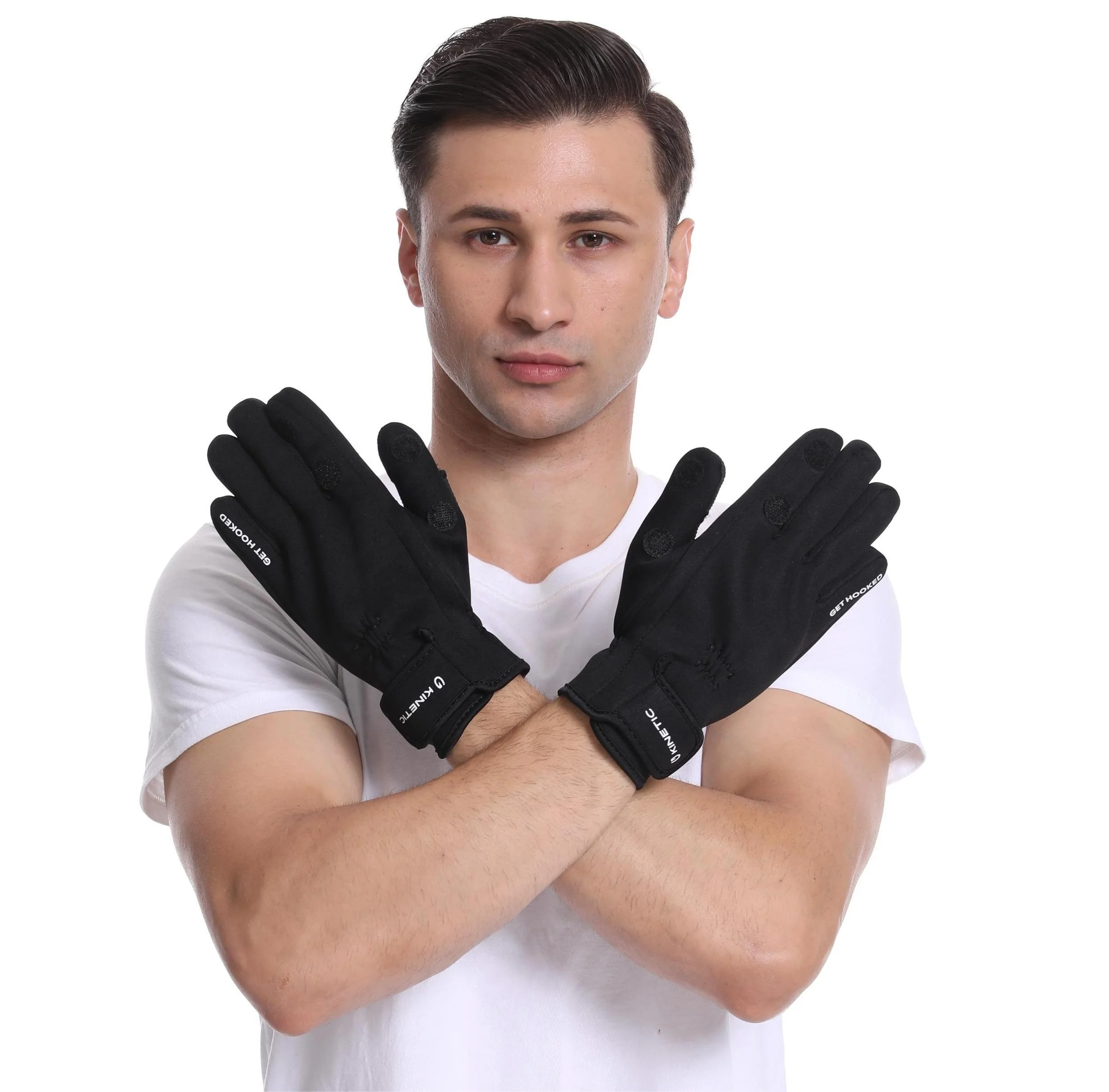 Lightweight Diving Gloves Customized Logo 3mm Neoprene Waterproof Flexible 5 Finger Touch screen Anti-slip warm gloves