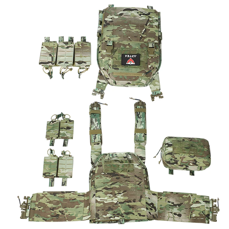 Hot Sale Artex AV-8123 Available Plate Carrier Outdoor Molle Tactical Vest Multifunctional Quick Release Security Vest Tactical