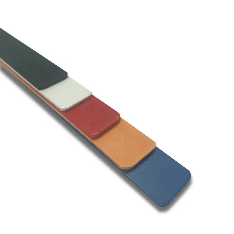 Flexible edge protector for plywood plastic pvc strips