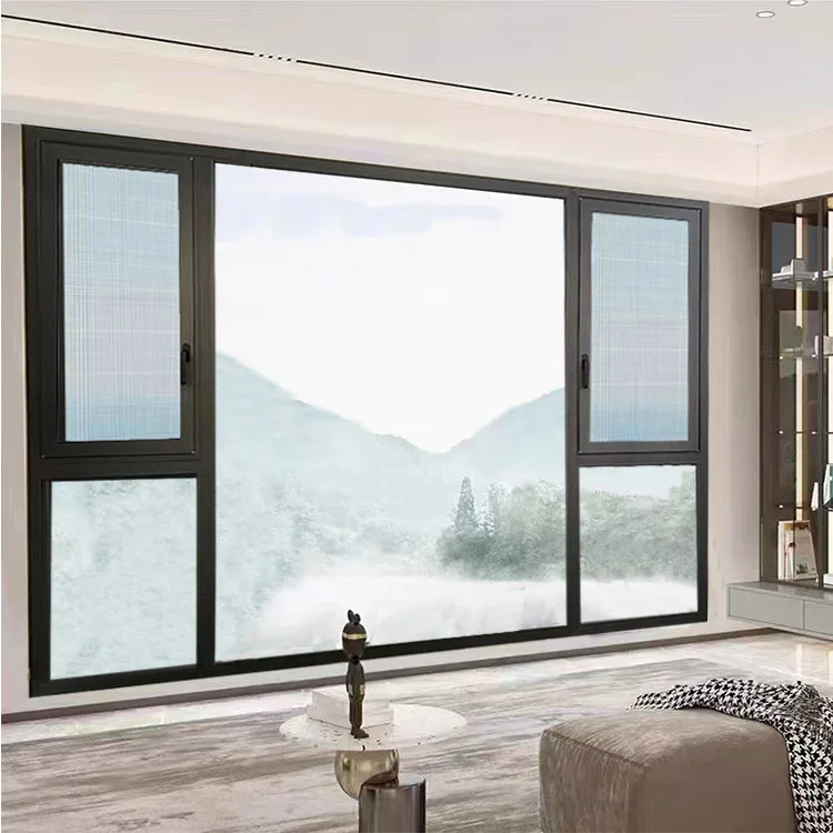 Sealed Thermal Insulated Casement Windows, Aluminum Soundproof Windows, Double Glazing Manufacturer