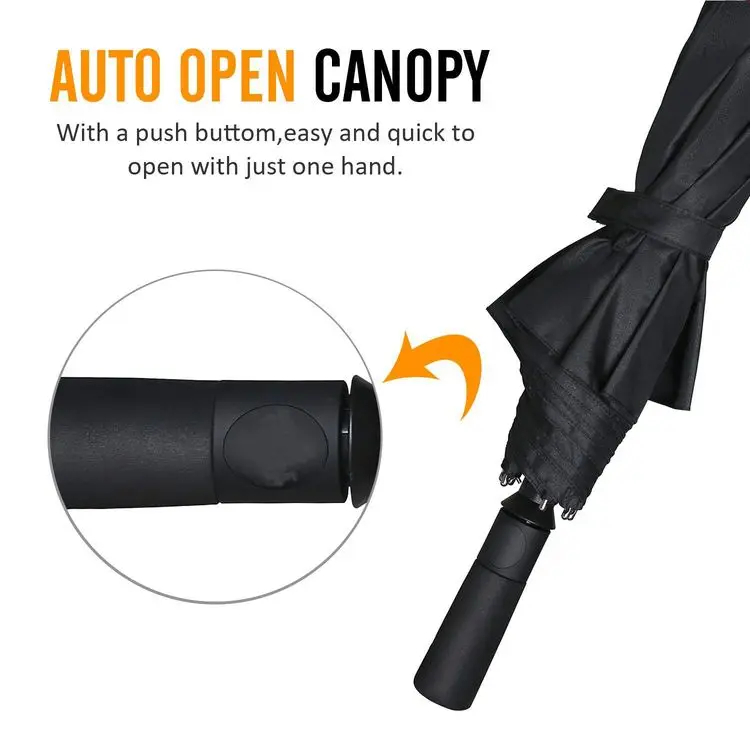 Automatic Folding Car Roof Cover Big Outdoor Sun Umbrella for Fishing Sun Tent Promotional 3D Printing Folding Umbrella