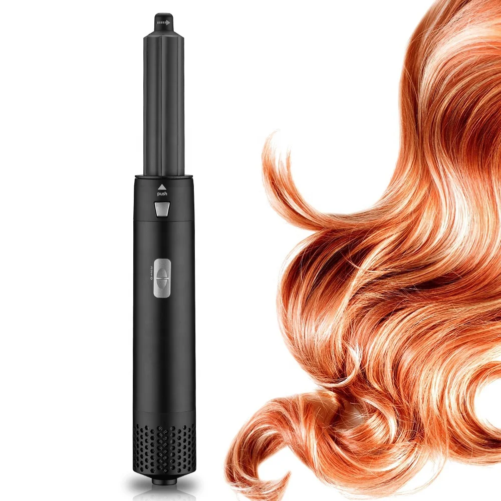 
Magic Hair wraps styler 5 in 1 Hot Air Brush Hair Dryer Brush Dual Voltage Ceramic Blow Dryer Straightening Curling Styling 