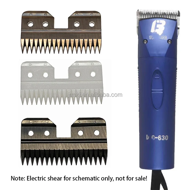 Pet Trimmer Zirconia Ceramic Blade A5 Electric Scissors 18-tooth Pet Trimmer Accessories