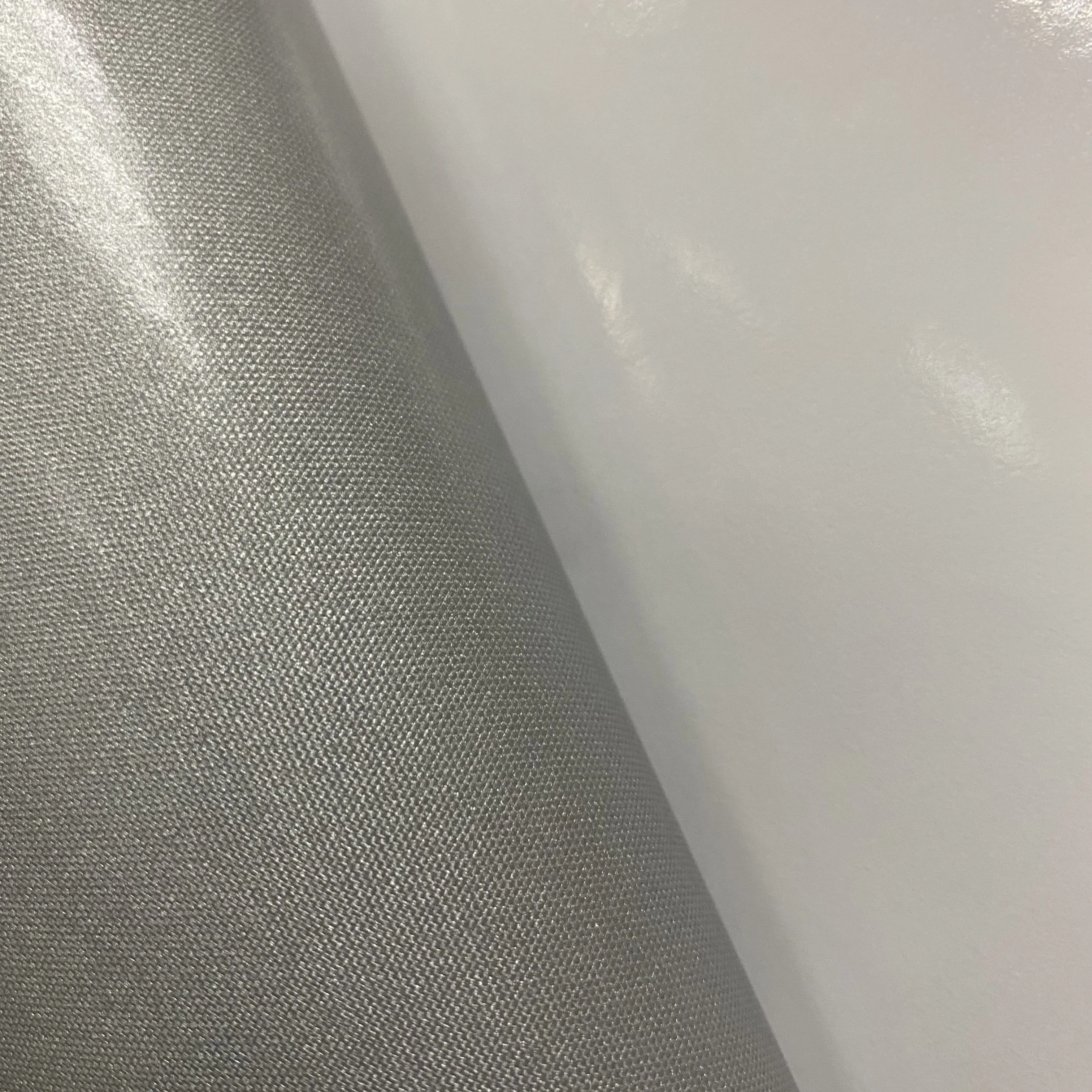 Best Selling Repositionable Eco-solvent Matte Fabric with Grey Adhesive Removable Self-adhesive Fabric Rolls