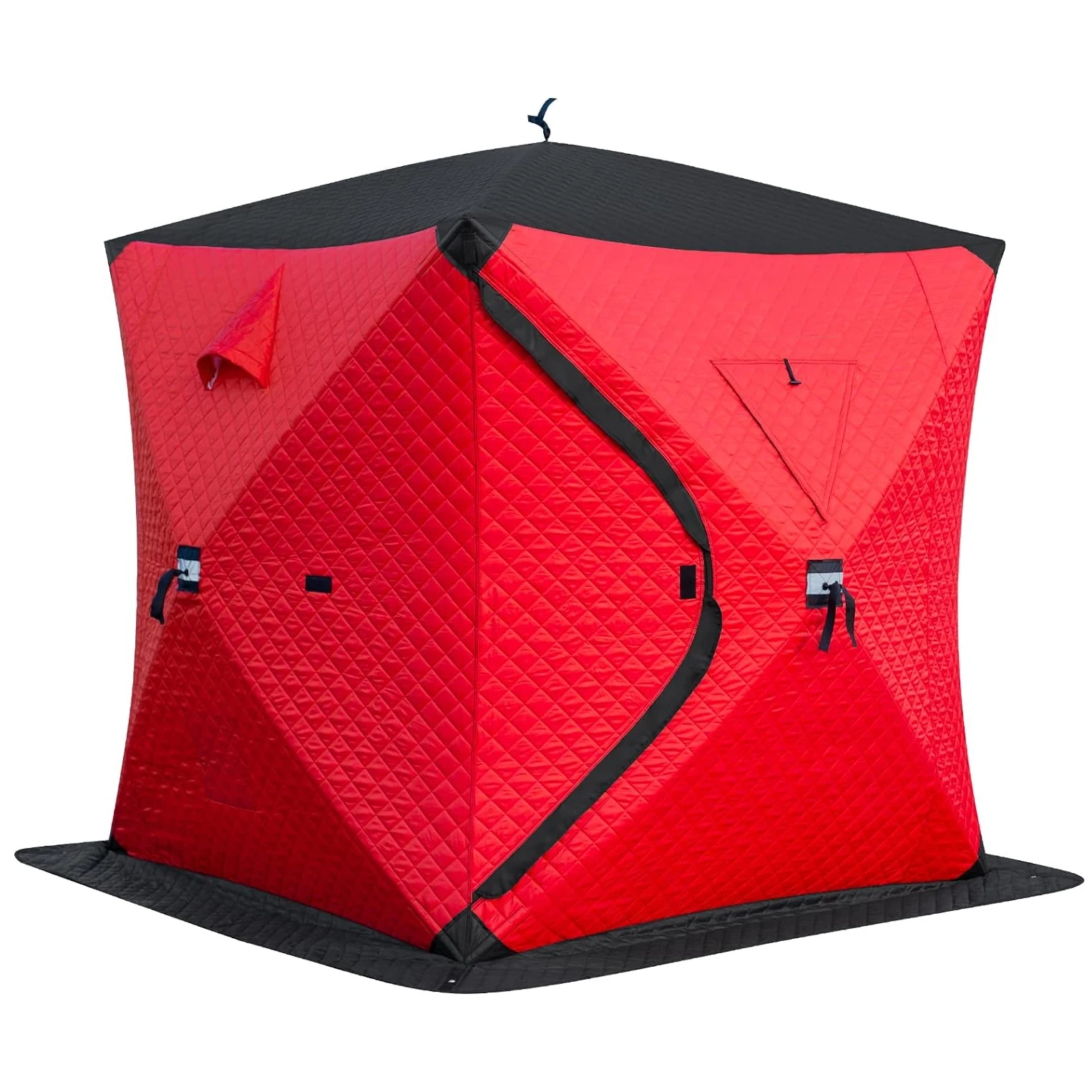 outdoor ice fishing tent extra large insulated windproof and warm winter tent support for customized sauna tents