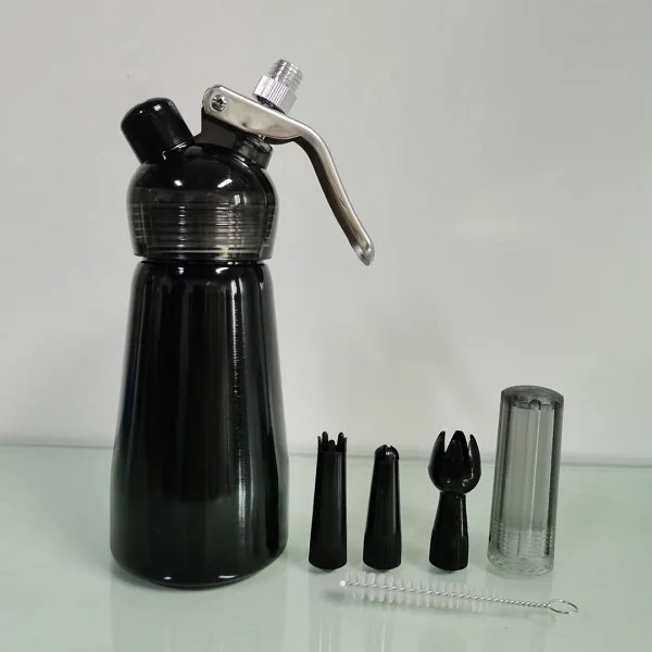 36pcs Free Shipping 250ML Whipped N20 8g Whip Cream Charger Dispenser Topping Plastic Small Cream Whip Dispenser