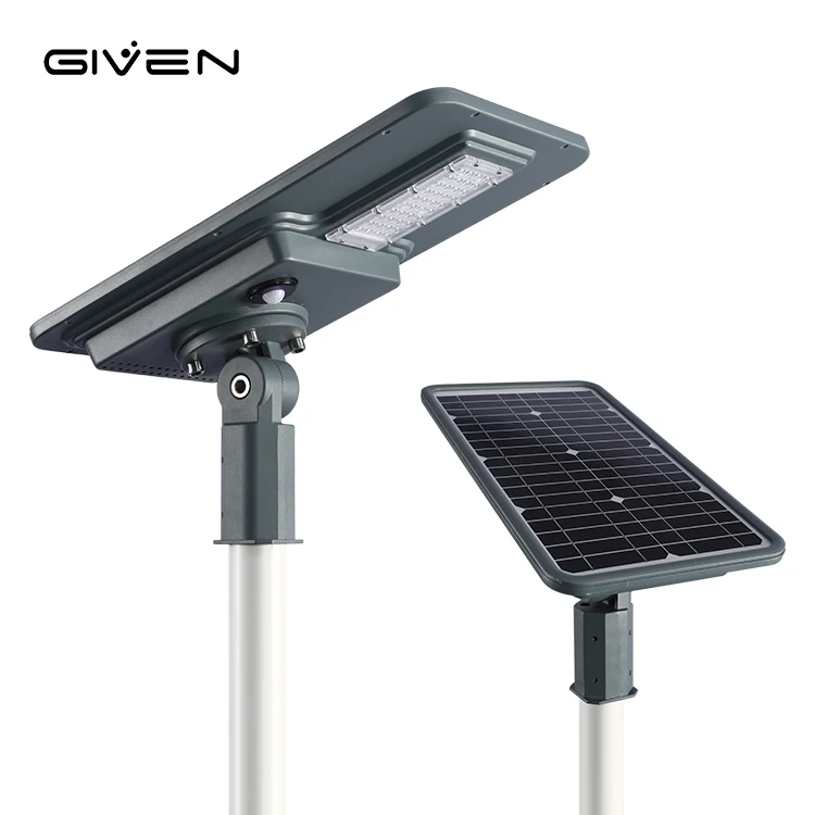 Хорошая цена IP65 водонепроницаемый 40 Вт 60 Вт 80 Вт 100 Вт 120 Вт Встроенный уличный фонарь на солнечной батарее все в одном