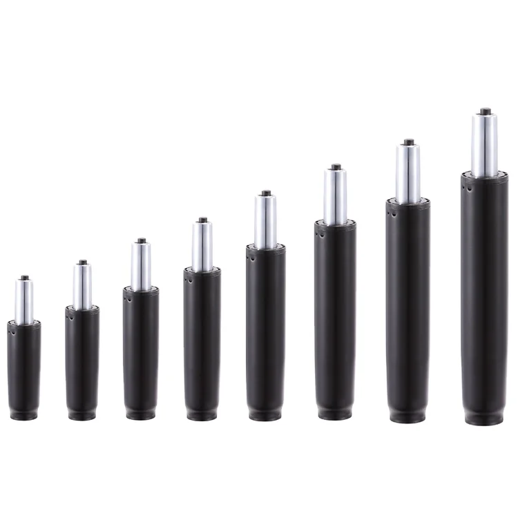 Chair Gas Spring Lift of steel black adjustable height rotatable office chai