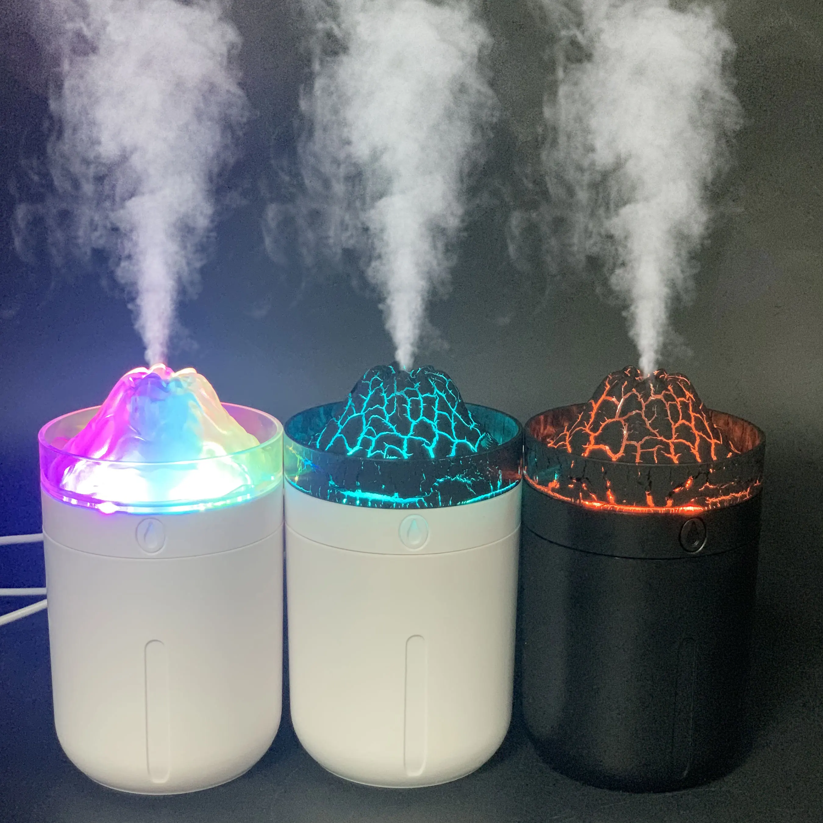 Hot Sale Portable Mini 330ml H2o Room Atomizer Car Humidifier Led Colorful Light Usb Air Humidificador De Aroma Scent Diffuser