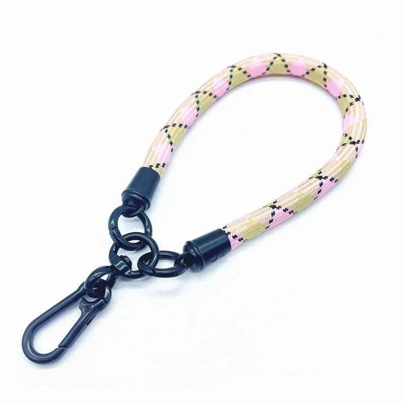 Popular High Quality 10MM Color Removable Phone Wrist Short Strap Keychain