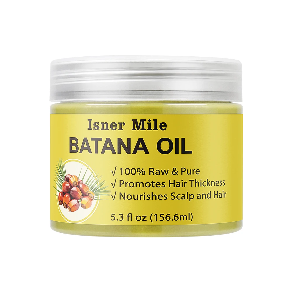 Raw Batana Oil 100% Natural Organic Hair Growth Oil Solution for Hair Loss Treatment hair regrowth
