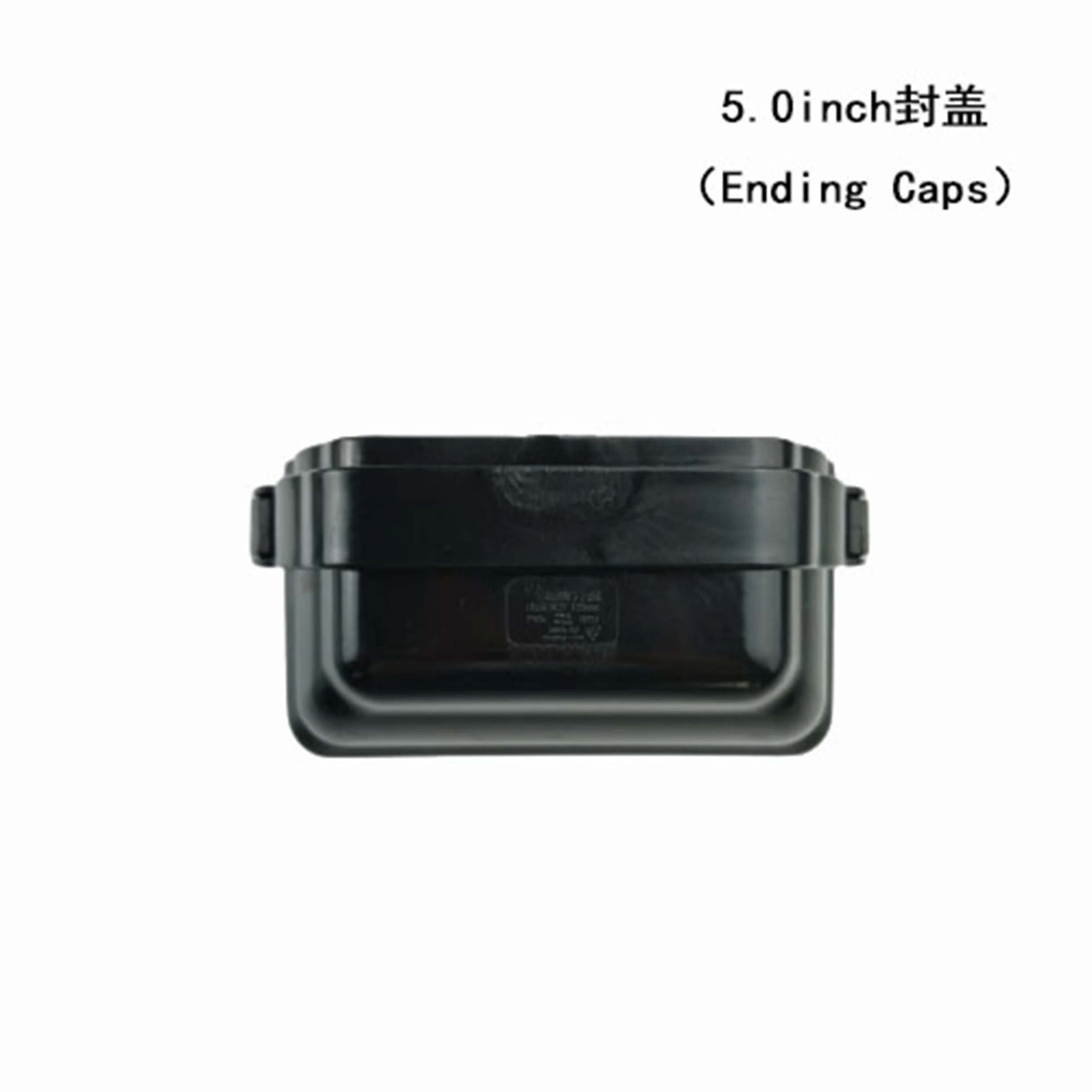 Plastic Building Material PVC Gutter 5.0 Inch K-Style  PVC End Cap