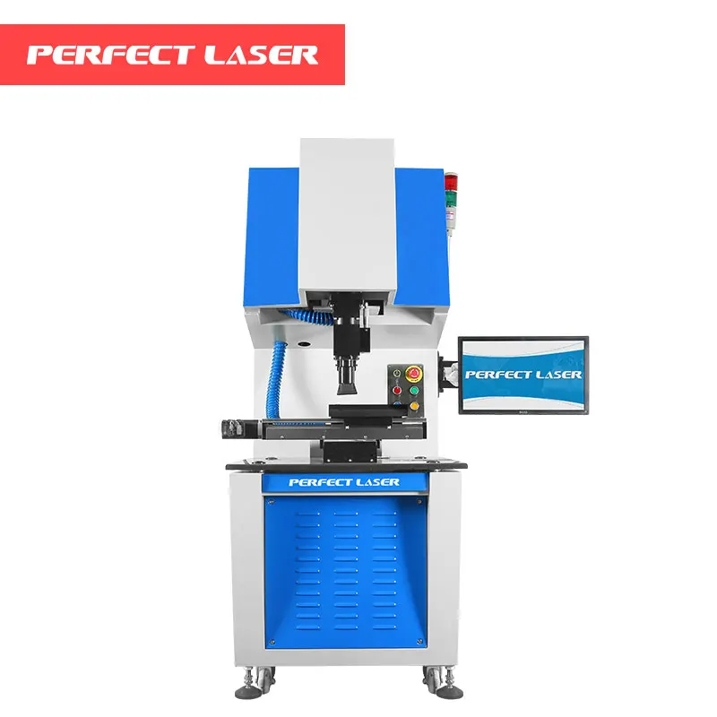 Photovoltaic 10W 20W Fiber Laser Dicing Cutting Solar Silicon Wafer Machine