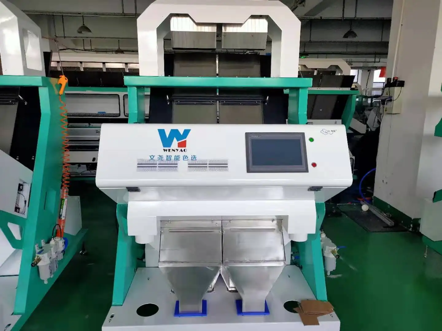 Black tea color sorting machine cheap price high accuracy green tea color sorter grading machine selection machine for industry