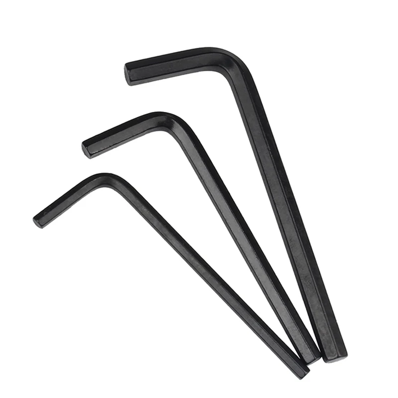 Wholesale Black Allen Key Hex Set Wrench Metrics Long Metric For Impact Kit Chrome Vanadium Hex L Mini Spanners