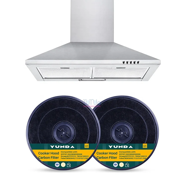 Compatible EFF57 50290658009 9029793594 E3CFF57 025492 50235153009 34640950 Active Carbon Range Hood Filter Home Water Filter