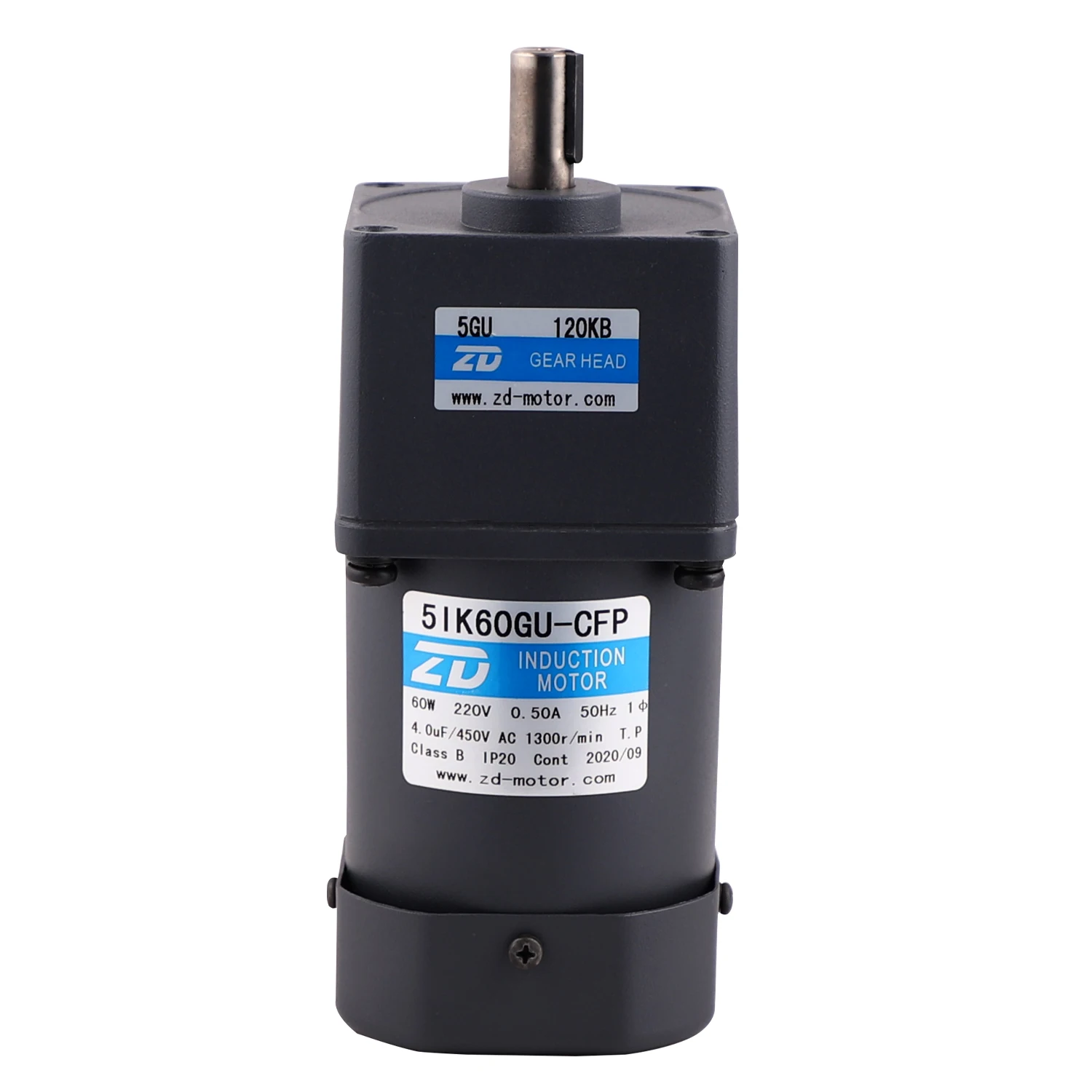 ZD 110V/220V 6W-200W 60mm-104mm Single Phase Three Phase Micro Electric Induction AC Gear Motor