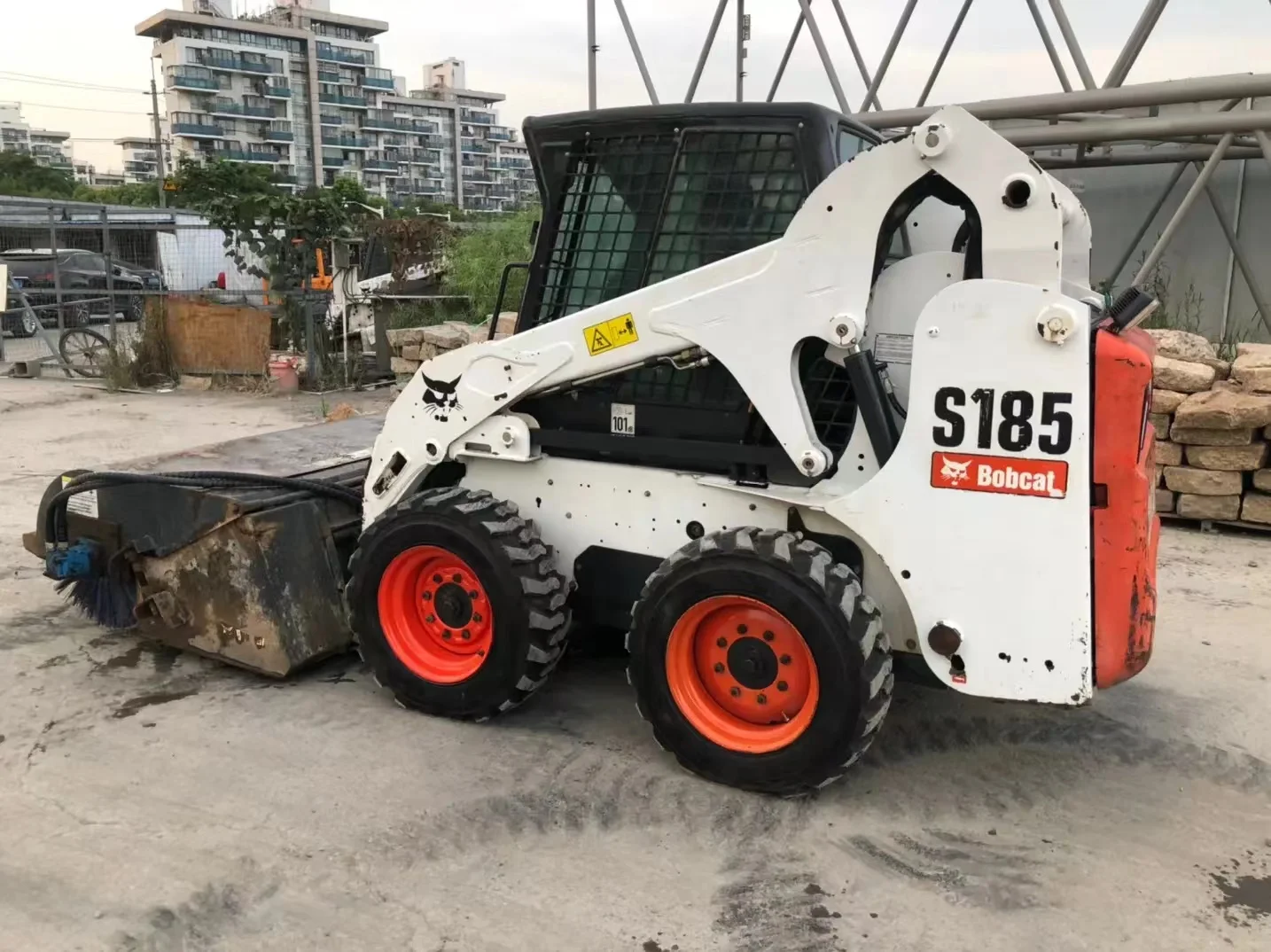 Gebruikte Bobcat Slip Stuur Loader Bobcat S185 Skid Stuur Laders Gebruikt Bobcat S160 S185