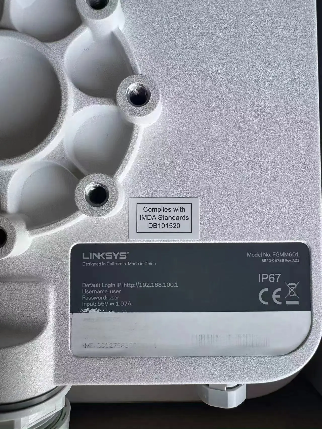 linksys 5G outdoor router with sim card wireless new and original wifi router MODEL FGMM601 ROTER