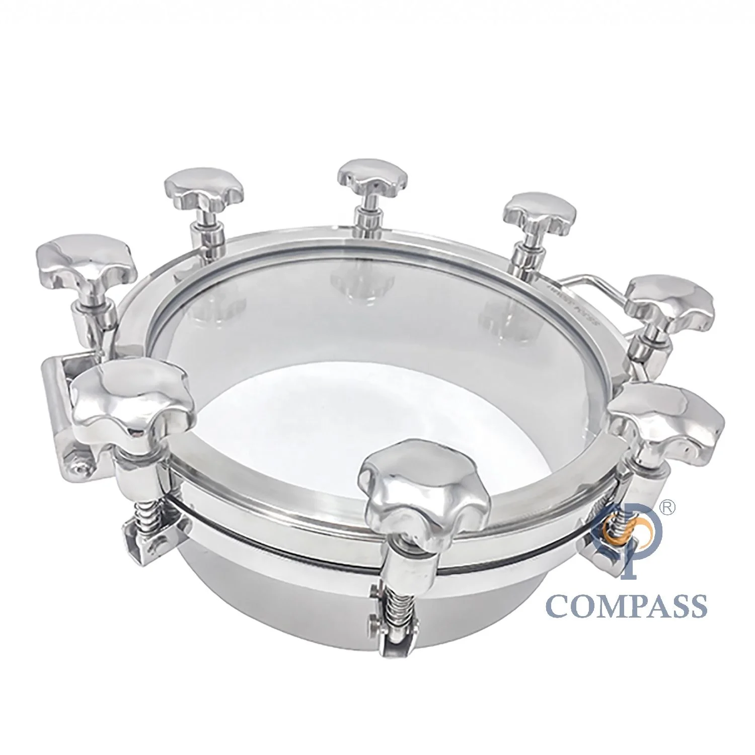 1to 3 bar Stainless Steel DN300 SS304 Sanitary Pressure Round Circular Tank Access Manhole Cover Doors Manway