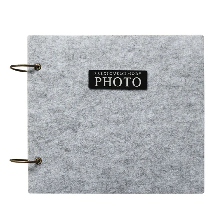Personalized Fancy Printing Design Wool Felt Photo Album For Baby