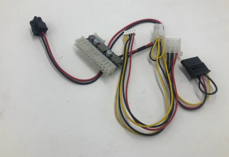 Компьютерная шина PCI-E 6pin вход 12V ATX-160W модуль источника питания с 24pin мини-itx блок Пико коробка для ETH врубовая машина материнская