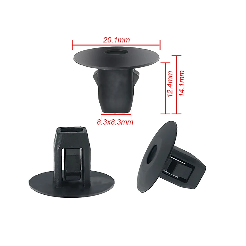 For Honda Accord CIVVIX Odyssey 2004- Wheel arch liner Splash plate Liner Rivets plastic fastener 90682-SEA-003