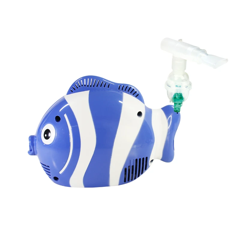 mini Cartoon Baby Fish Nebulizer Pediatric Compressor Nebulizer Machine