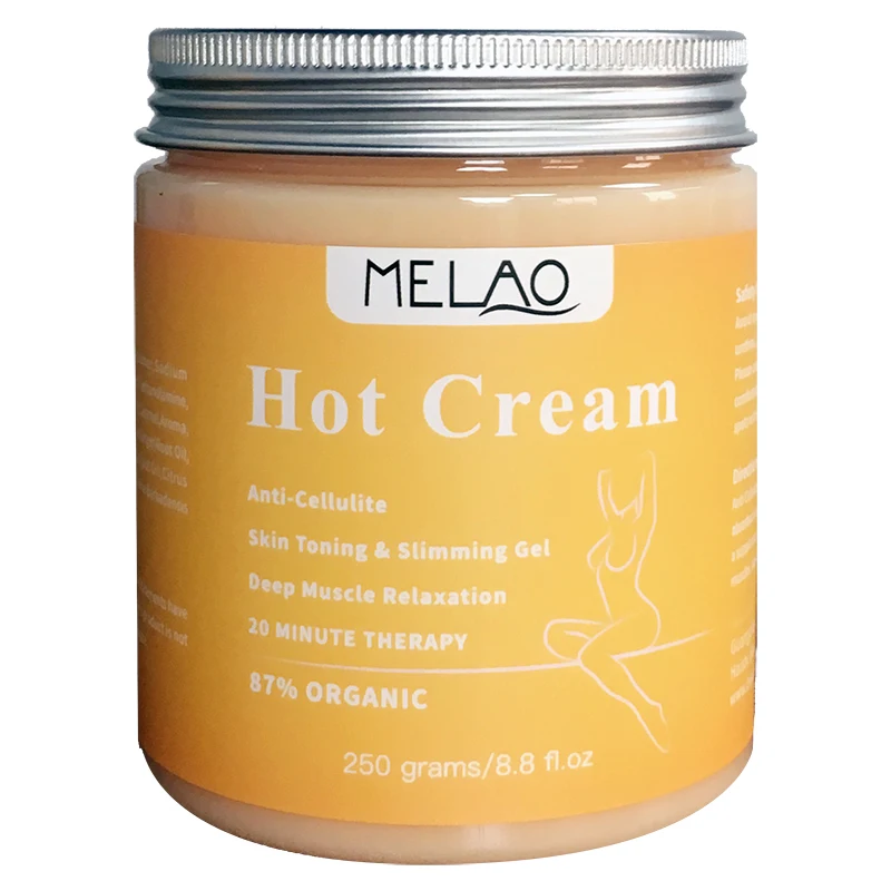 Private Label OEM Fat Burning Hot Cream Slimming Cellulite Cream Hot Cream Anti-cellulite Skin Toning Slimming Gel Weight Loss
