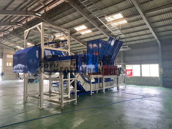 New Used ABS Plastic Shredder for Refrigerator Recycling Plant Core Components Include Motor Engine Pump Bearing Film Crusher