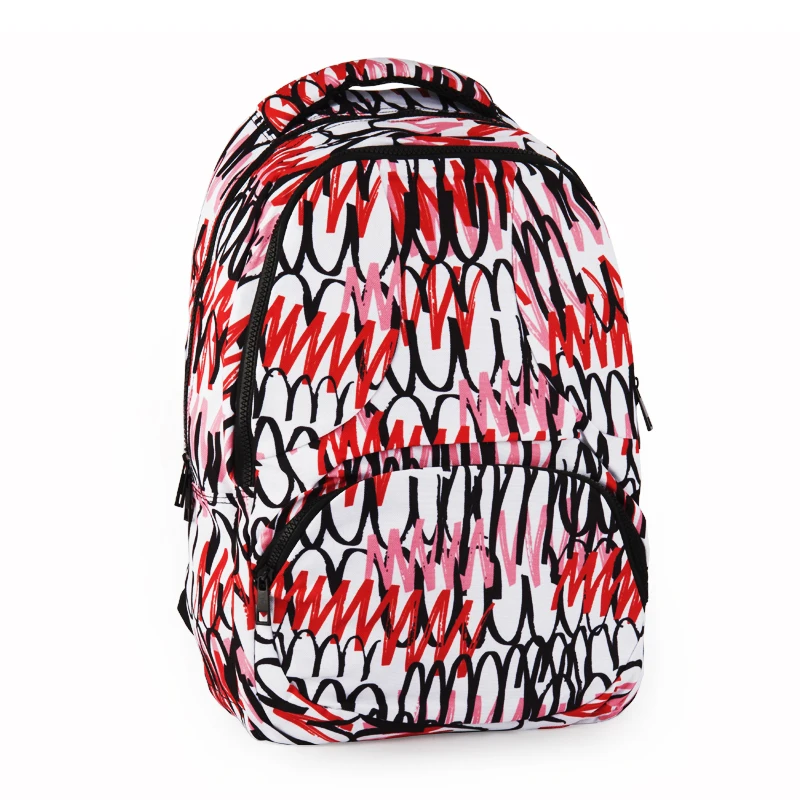 Custom Printing Girls Students High Bookbags School Bag Laptop Backpacks Backpacks Women ODM Korean Backpack 60 Flower Rubber